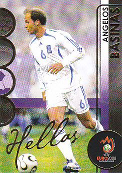 Angelos Basinas Greece Panini Euro 2008 Card Collection #73
